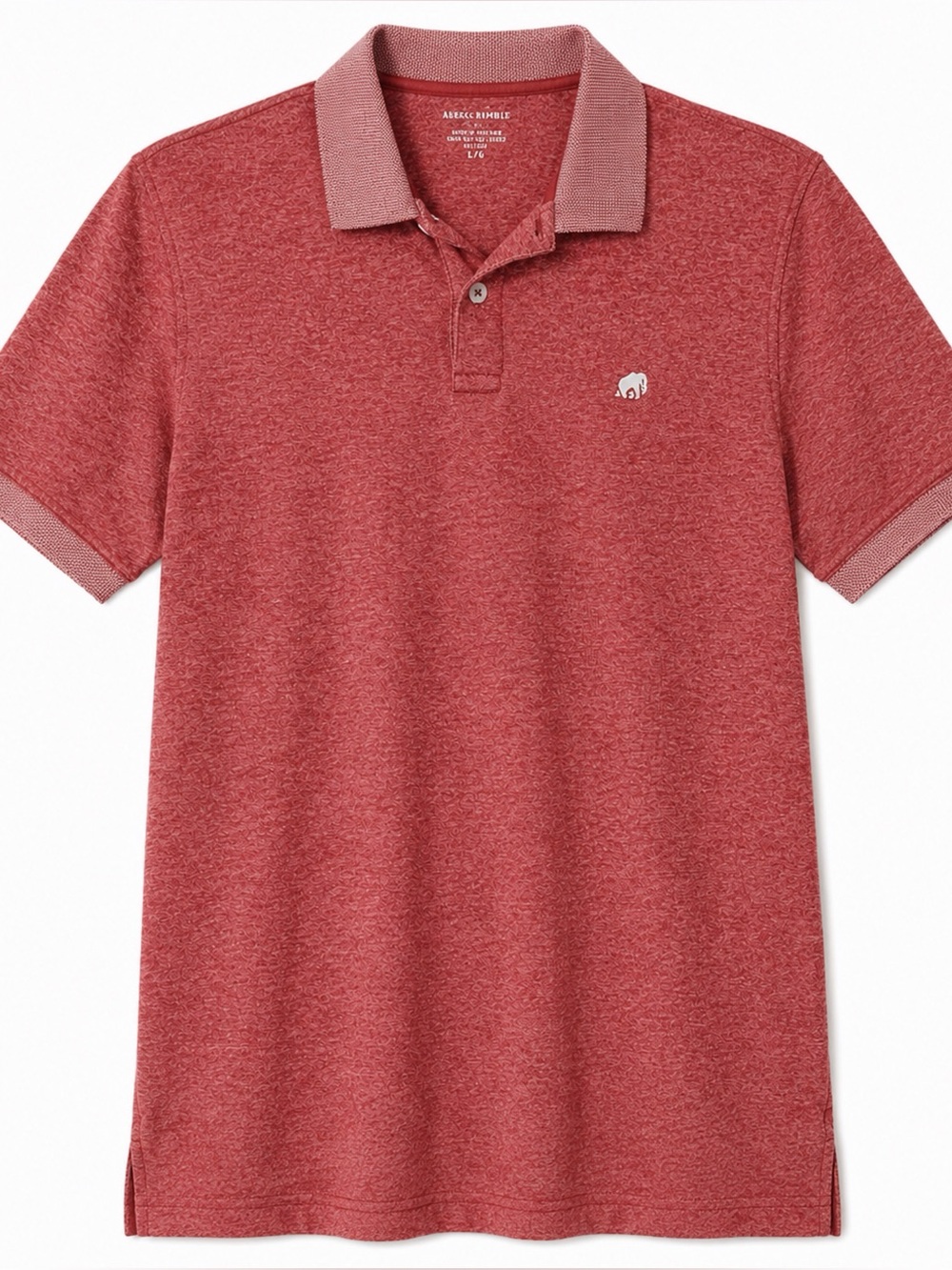 Banana Republic Red Polo Men’s L | Summer Cotton Preppy Casual Shirt